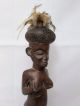 African Art Chokwe Female Shrine Figure Collectible African Tribal Art Sculptures & Statues photo 4