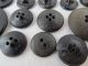 Assortment Of 18 Rubber Buttons,  1 Vegetable Ivory Buttons photo 11