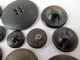 Assortment Of 18 Rubber Buttons,  1 Vegetable Ivory Buttons photo 6