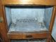 Antique Oak Ice Box,  2 Door,  M.  J.  Schwenk Furniture,  Chicago,  Ill Ice Boxes photo 6