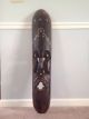 Indonesian / African Wood Carved Tribal Mask Or Wall Hanging Pacific Islands & Oceania photo 4