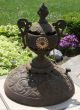 Early Cast Iron Antique Stove Top Finial; Ornate Topper Stoves photo 11