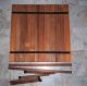 Vintage George Nelson Style Low All - Wood Portable Slat Table Mid - Century Modern Mid-Century Modernism photo 6