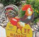 Large Rooster Sign Poultry Grain Feed Primitive/french Country Farmhouse Decor Primitives photo 1