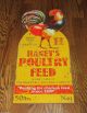 Large Rooster Sign Poultry Grain Feed Primitive/french Country Farmhouse Decor Primitives photo 5