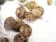 115 Victorian & Art Nouveau Buttons Enamel,  Glass,  Bakelite,  Figurals,  H/painted Buttons photo 9