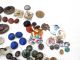 115 Victorian & Art Nouveau Buttons Enamel,  Glass,  Bakelite,  Figurals,  H/painted Buttons photo 4