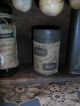 Primitive Early Look Cupboard - Gourd Garland & Light - Old Box W/tins & Bottle Primitives photo 10