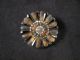 Late 19th Century Lacy Glass Button Large Many Petal Flower Buttons photo 1