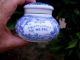 Antique,  Ceramic,  1890 - 1910 Boston Mass Chemist ' S Cold Cream Jar Pot Lid Bottles & Jars photo 3