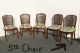 Four French Provincial Cane Dining Rooms Chairs W Yellow Plaid Cushions (4of5) Post-1950 photo 11
