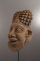 Cameroon: Old Tribal African Bamun Mask With Basket. Masks photo 2