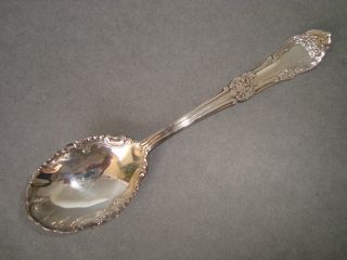 $5 - Single Vintage H&t Mfg Co Silver Plate Jam Or Serving Spoon photo