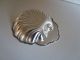 Sterling Silver Shell Shaped Butter / Pin Dish.  Circa 1930s. Dishes & Coasters photo 2