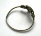 Finest Circa.  600 - 700 A.  D British Found Anglo Saxon Period Silver Ring British photo 4