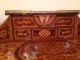 Antique French Louis Xv Kidney Antique Style Desk With Inlay And Brass 1900-1950 photo 2