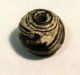 Pre - Columbian Black Head - To - Tail Birds Bead.  Guaranteed Authentic. The Americas photo 3