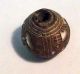 Pre - Columbian Brown Animal On Its Back Bead.  Guaranteed Authentic. The Americas photo 3