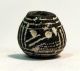 Pre - Columbian Black Birds Upper Torso Bead.  Guaranteed Authentic. The Americas photo 2