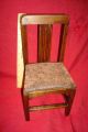 Antique Salesman Sample Walnut Dresser W/mirror And Chair Child Size Vintage 1800-1899 photo 7
