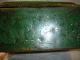 Primitive Green Paint Tin Toleware 6 Cannisters Spice Box,  With Spices Primitives photo 1