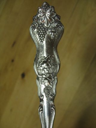 Vintage 1906 Silverplate Moselle Cold Meat Fork American Silver 7 3/4 Inc photo