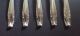 5 Stradivari Salad Forks By Wallace Sterling Silver 6 - 3/8 Inch Fork 180 Grams Flatware & Silverware photo 6