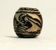 Pre - Columbian Black Long - Beaked Bird Bead.  Guaranteed Authentic. The Americas photo 2