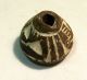 Pre - Columbian Large Brown Animal On Its Back Bead.  Guaranteed Authentic. The Americas photo 3