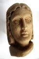 C.  50 - 100 A.  D Large British Found Marble Statue Section - Bust Of Female Deity Roman photo 3