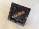 Vintage Bakelite Push Button Door Bell Press Electric 4.  9 X 4.  9cm Old Stock Door Bells & Knockers photo 5