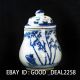 Chinese Blue And White Porcelain Hand - Painted Women & Kid Pots Pots photo 2