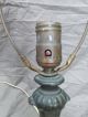 Antique Mission Arts & Crafts Deco Era Cast Iron Table Lamp Base Light Fixture Lamps photo 11