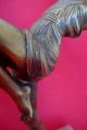 Female Figure Art Deco Antique Bronze Metalware photo 4