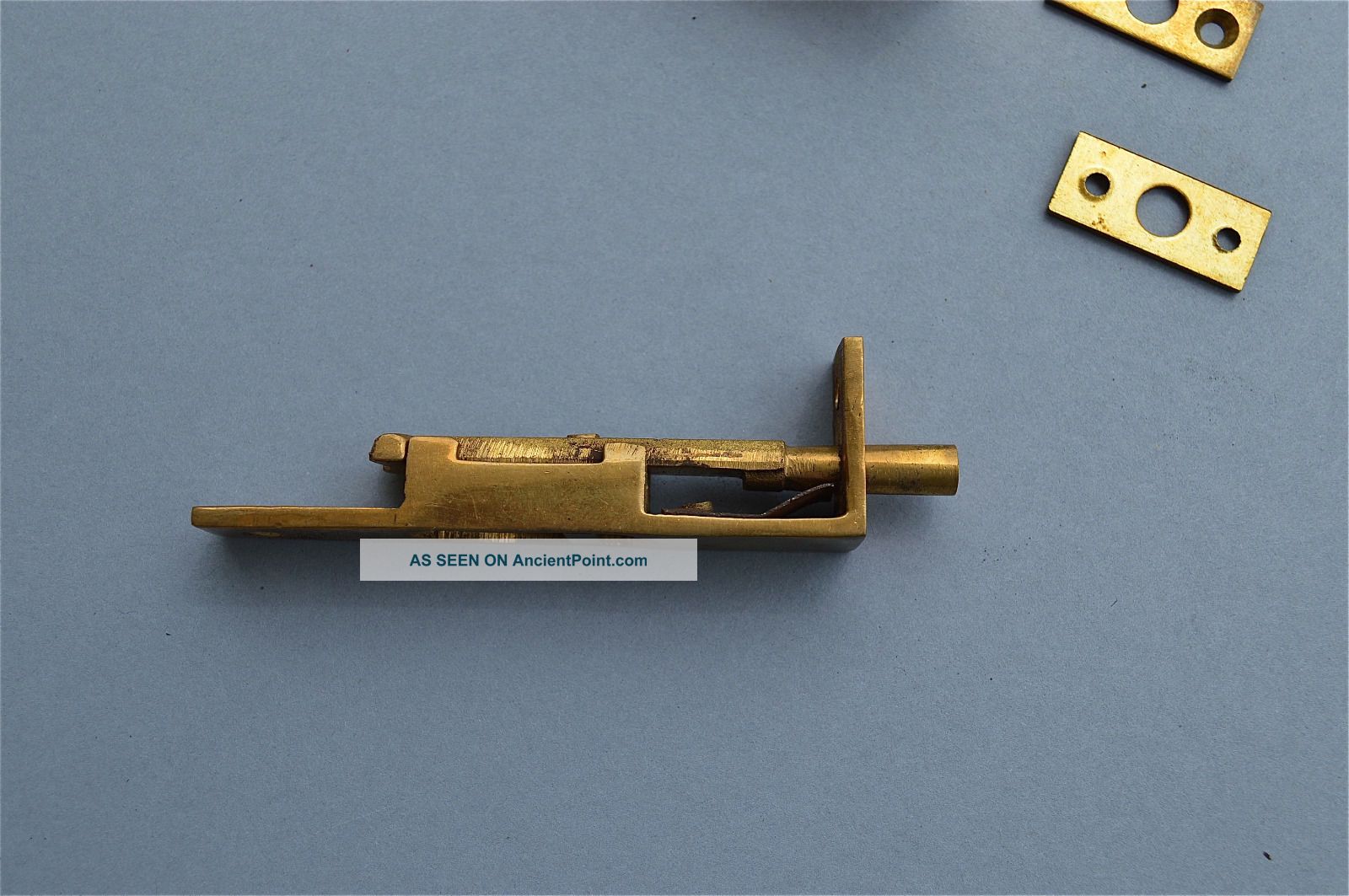 Quality Pair Antique Bookcase Door Sliding Bolt Locks Shootbolt Lock Sb2