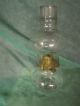 Vintage Clear Glass Oil Lamp 20th Century photo 4