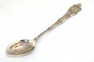 Antique 1907 Jamestown Exposition Sterling Silver Souvenir Spoon photo