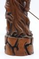 Exquisite Hand - Carved Boxwood Carving Statue Of Guan Yu Other Antique Chinese Statues photo 11