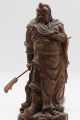 Exquisite Hand - Carved Boxwood Carving Statue Of Guan Yu Other Antique Chinese Statues photo 4
