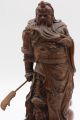 Exquisite Hand - Carved Boxwood Carving Statue Of Guan Yu Other Antique Chinese Statues photo 6