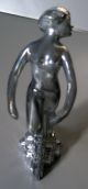 Frankart Style Art Deco Nymph With Her Arms Out Aluminum Metal Casting Made Usa Art Deco photo 3