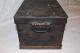 Antique Vintage 1800 ' S Stagecoach Metal Strong Box Cowboy Bank Safe W/keys Safes & Still Banks photo 3