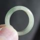 Size 8 Certified Natural A Chinese Jadeite Jade Ring R065 Rings photo 1