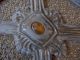 Glass Jewel Cast Iron Enamel Stove Door Primitive Victorian Furnace Grate Grill Primitives photo 3