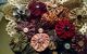 30 Small Primitive Self Handmade Fabric Yoyo/button Bowl Fillers Primitives photo 3