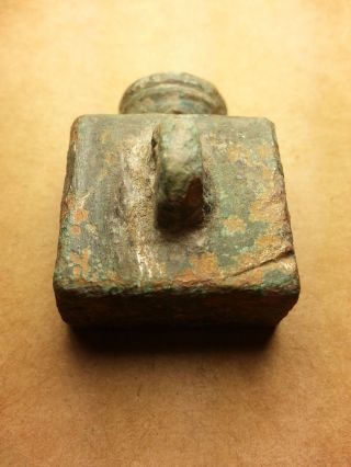 Authentic Ottoman Bronze Mold For Bullets From The Period Of The Ottoman Empire photo