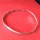 ' Beach Finds ' A Really Old Vintage Silver Bangle British photo 1