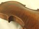 Late 1800’s German Workshop Stradivarius Violin Copy Old Antique. String photo 3