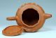 A Perfect Antique Chinese 20th C Redclay Stoneware Yixing Teapot With Carvings Teapots photo 2
