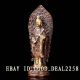Chinese Retro Brass Gilt Hand - Carved Kuan - Yin Statue W Ming Xuande Mark Buddha photo 1